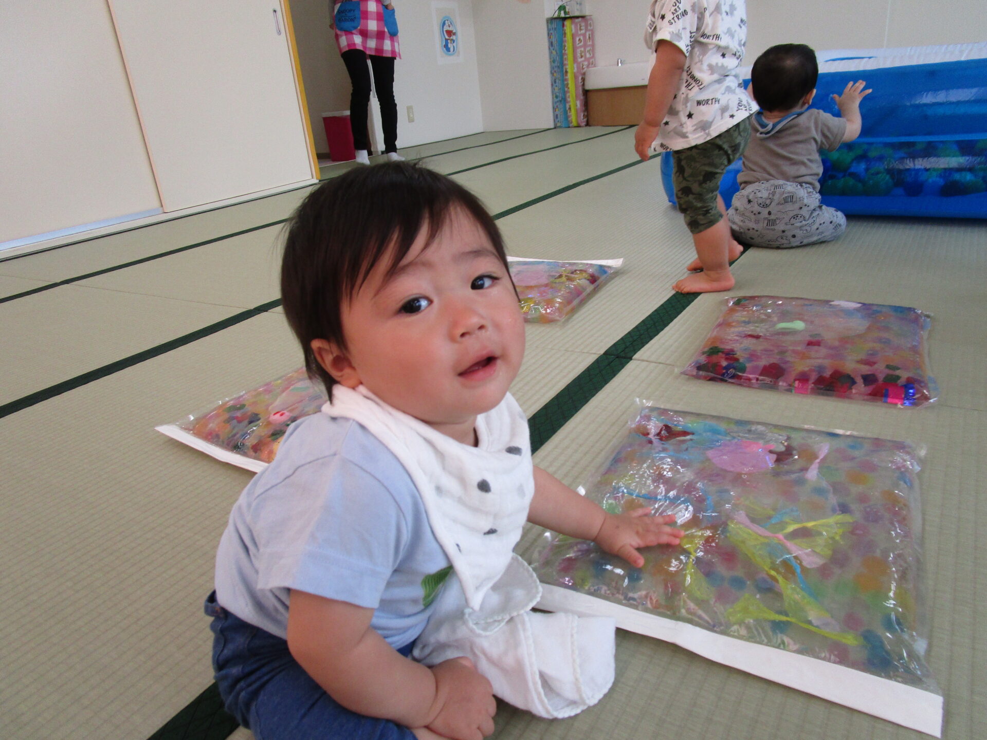 おひさま組 夏の室内遊び キッズ陽だまり園 保育の陽だまり園