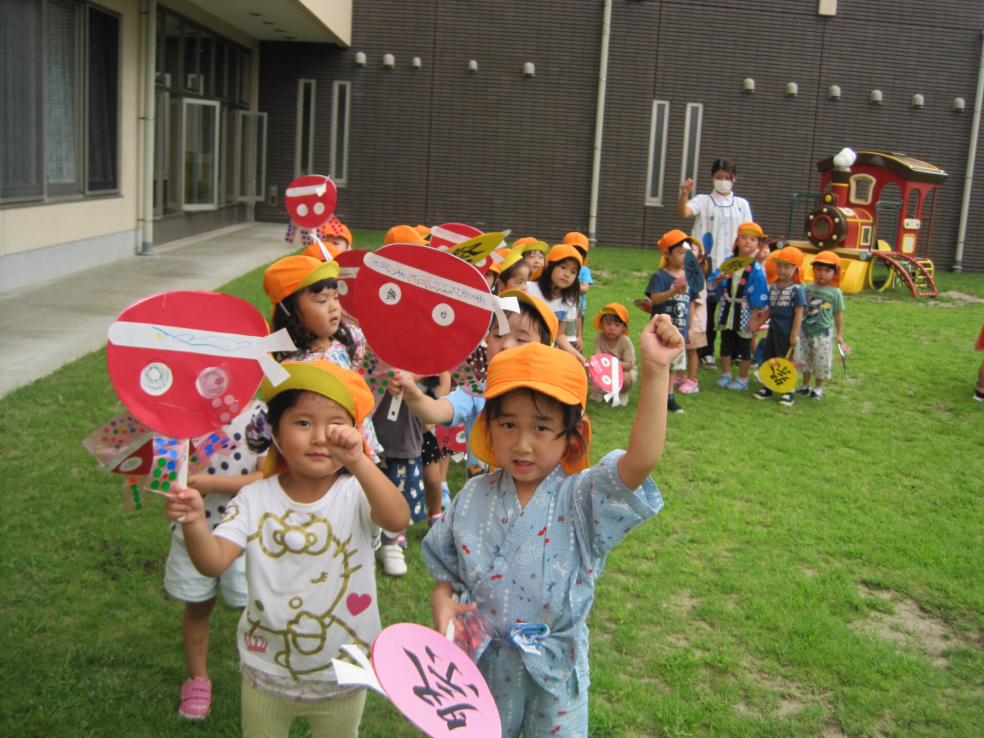 8 26 園内みこし キッズ陽だまり園 保育の陽だまり園
