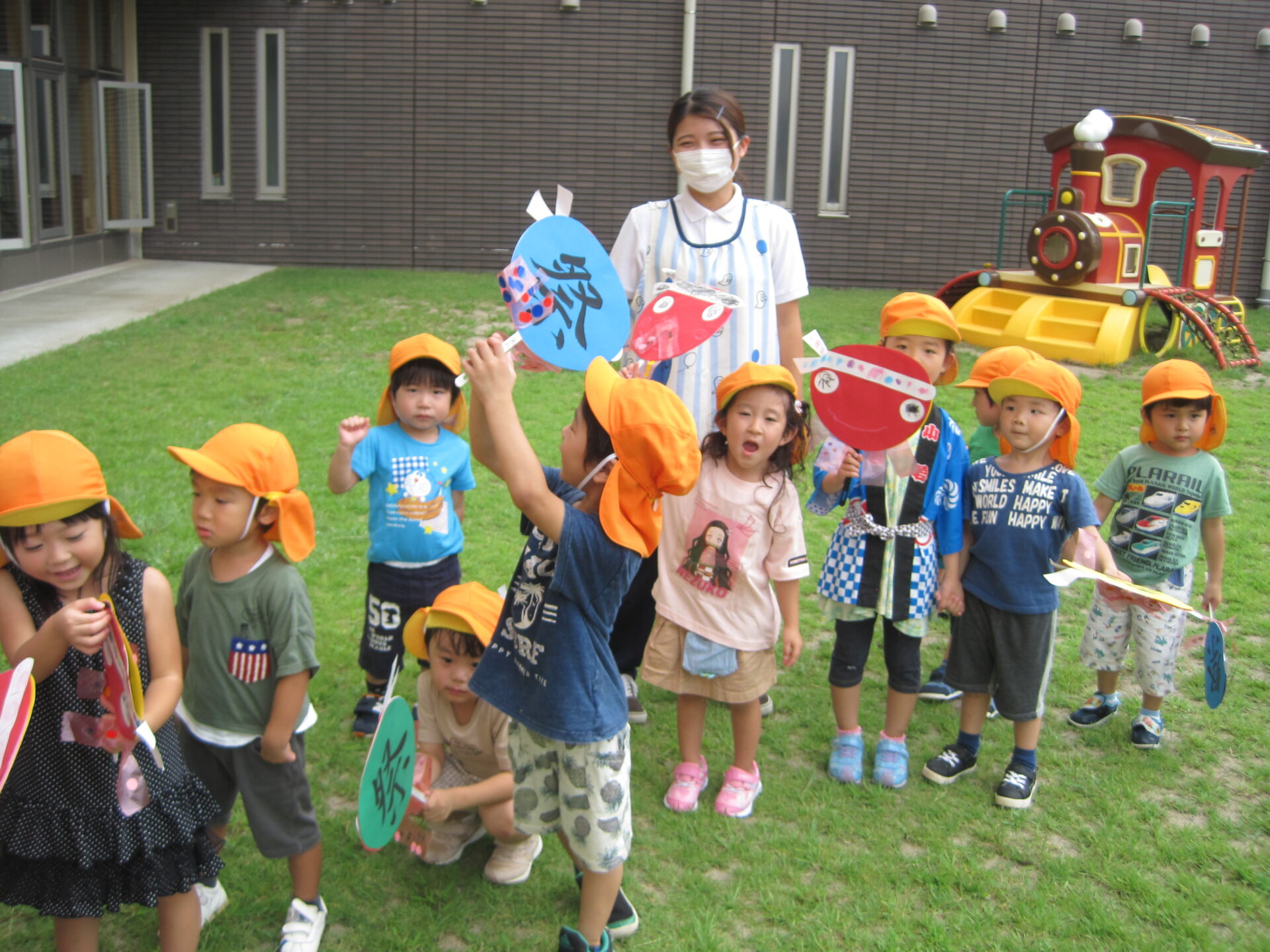 8 26 園内みこし キッズ陽だまり園 保育の陽だまり園