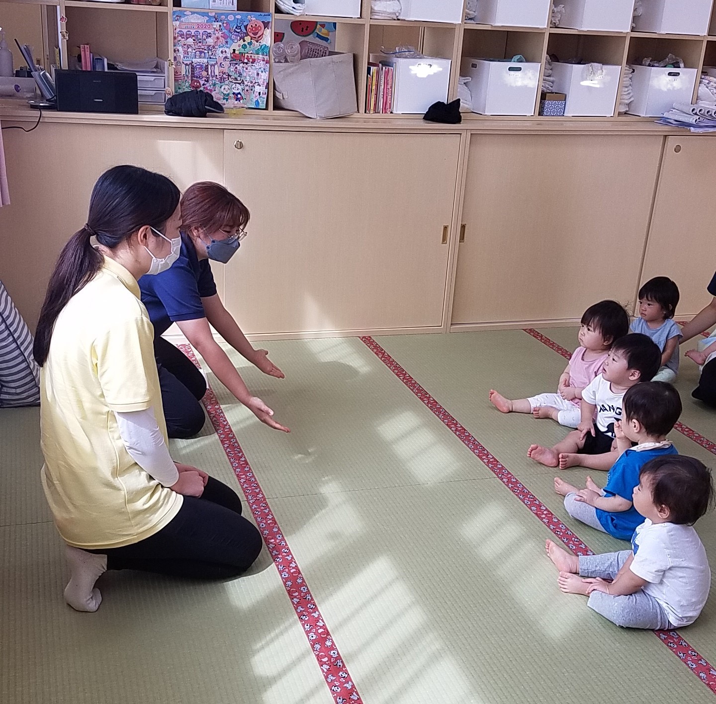 エンジェルkids陽だまり園 9 24 おひさま組 初めての英会話教室 保育の陽だまり園